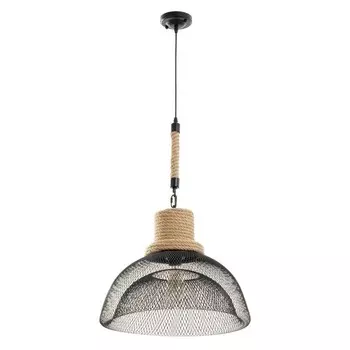 Светильник BayerLux "Райбен" 1хЕ27 черный 44х44х60см