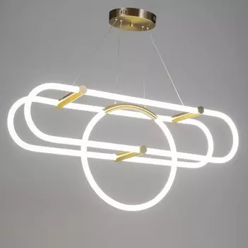 Люстра BayerLux «Велли» 3хLEd=117 Вт 4000К золото 902090 см