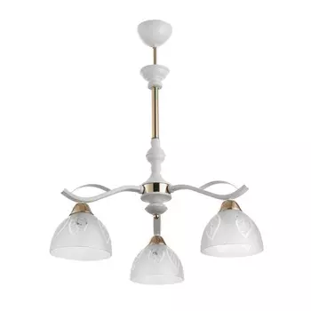 Светильник потолочный BayerLux «Беалин», люстра 3Е27, 40 Вт, белый, 545456 см