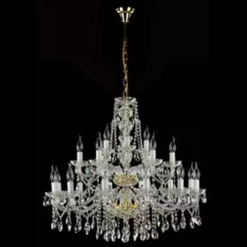 Люстра Beatrix 21x60Вт E14 золото 87x87x82см