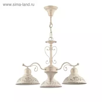 Люстра Benoit 3x60Вт E27 кремовое золото