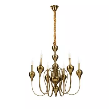 Люстра BayerLux «Бергамо», 6хЕ14, 40 Вт, бронза, 606097 см