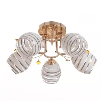 Люстра "Бет" 5х40Вт Е27 Золото МОДЕЛЬ: 2612365