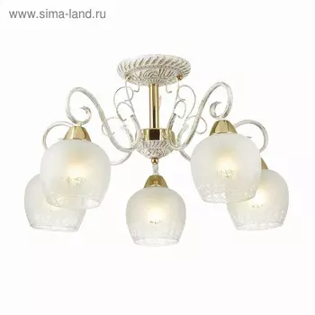 Люстра BIANCOPA 5x60Вт E27 белый
