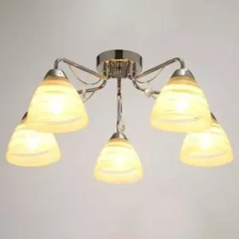 Люстра Блеск 5х40Вт Е27 хром