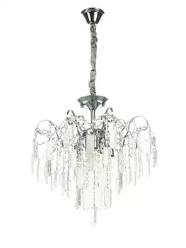 Люстра «Богемия» 640 Вт Е14 серебро 505051(60)см