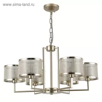 Люстра Bonbon, 6x40Вт E14, цвет золото