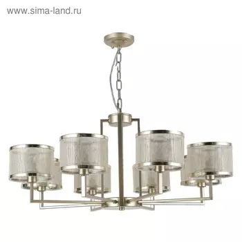 Люстра Bonbon, 8x40Вт E14, цвет золото