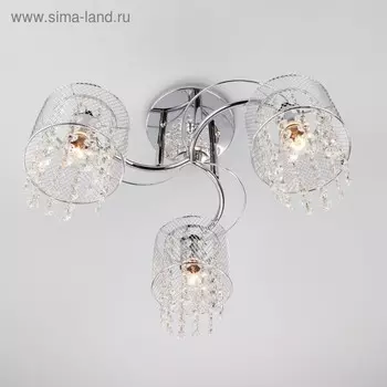 Люстра Bonnie 3x60Вт E27 хром