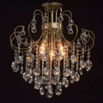 Люстра "Бриз" 5x60Вт E14 античная бронза