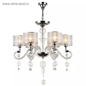 Люстра Maytoni MOD603-06-N, 6хE14, 40Вт, 71х71х118,2 см, цвет хром