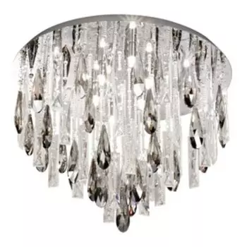 Люстра CALAONDA 8x33Вт G9 хром 35x35x150см