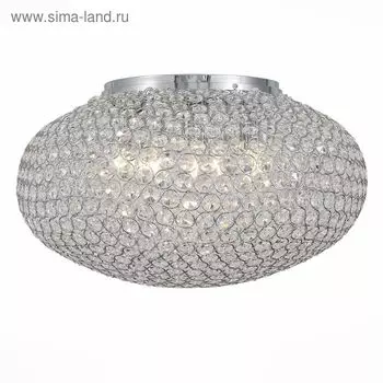 Люстра потолочная St Luce. SL753.102.08. Calata. 8х40 Вт, E14, 50х50х30 см, цвет хром