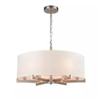 Люстра Camellia, 6x60Вт E27, цвет хром