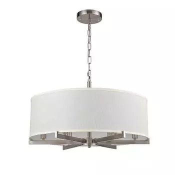 Люстра Camellia, 6x60Вт E27, цвет хром