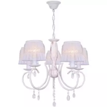 Люстра Camilla 5x40Вт E14 цвет белый, золото