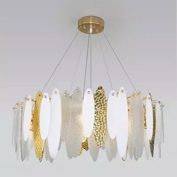 Люстра Canaria, 10x60Вт E14, цвет золото