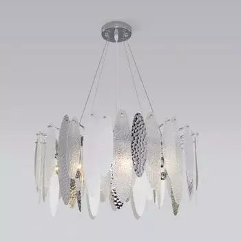 Люстра Canaria, 8x60Вт E14, цвет хром