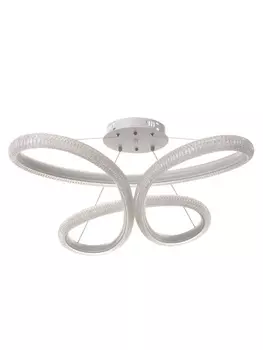 Люстра Carla 45 Вт LED 4000-6000К белая 156562+120 см