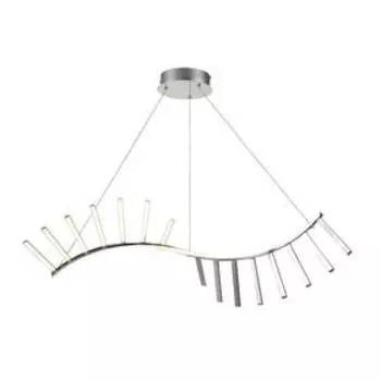 Люстра Caro, 65Вт LED , 4000K, 4550лм, цвет хром