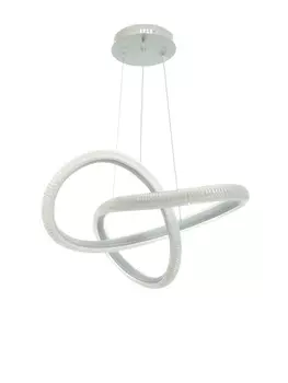 Люстра Carol 45 Вт LED 4000-6000К белая 156562+120 см