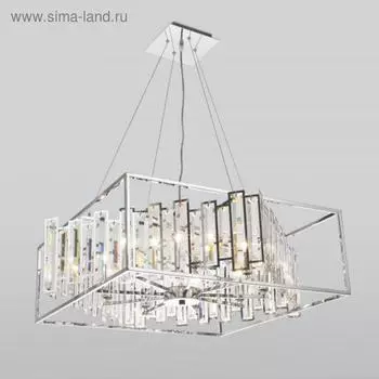 Люстра Cella, 9x60Вт E14, цвет хром