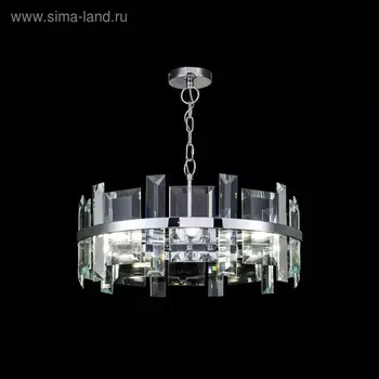 Люстра Cerezo, 7x40Вт E14 хром