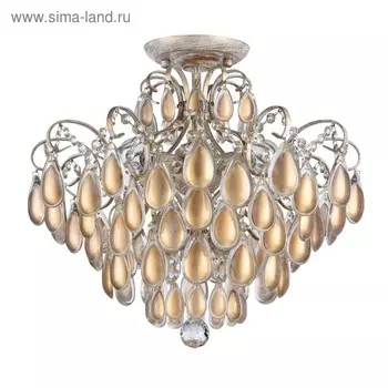 Люстра Chabrol 4x40Вт E14 кремовое золото