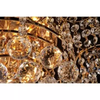 Люстра Charm 6x40Вт E27, золото 39x39x16 см