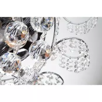 Люстра Charm 9x60Вт Е27 хром 50x50x25см