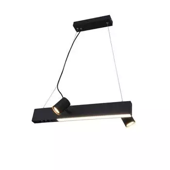 Люстра Chela, 2x35Вт GU10, цвет чёрный