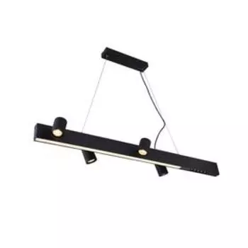 Люстра Chela, 4x35Вт GU10, цвет чёрный