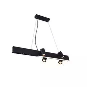 Люстра Chela, 4x35Вт GU10, цвет чёрный