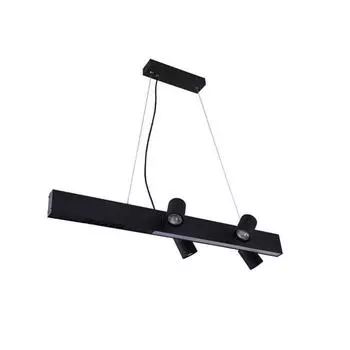 Люстра Chela, 4x35Вт GU10, цвет чёрный