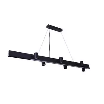 Люстра Chela, 6x35Вт GU10, цвет чёрный