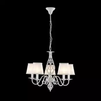 Люстра «Честер», 5x60Вт E14, белый 49x49x170 см