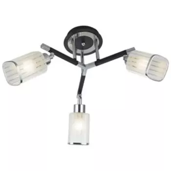 Люстра «Чиэрина», 3x60Вт E27, хром 60x60x30 см