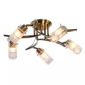 Люстра Christelle 5x40Вт E27, бронза 57x57x13 см