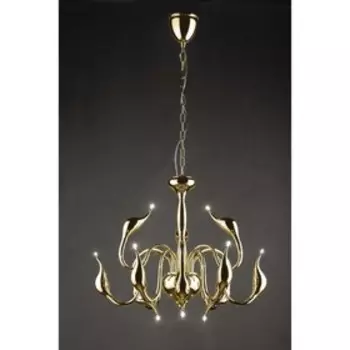 Люстра Cigno 12х20Вт G4 золото 75x140см