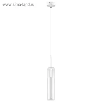 Люстра CILINO 1х40Вт GU10, белый 8x168 см