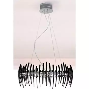 Люстра CL252153 "Арго" 15x20W G4 черный 80x80x43 см