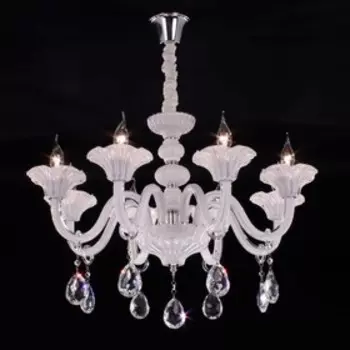 Люстра CL351180 «Ирида» 8x60W E14 белый 76x76x73 см