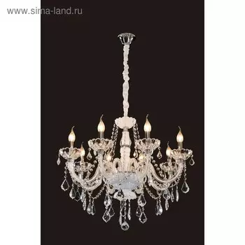 Люстра CL353181 «Финка» 8x60W E14 белый 74x74x70 см