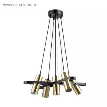 Люстра CLAIRE 5x5Вт GU10 чёрный