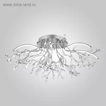 Люстра Claudia 60Вт LED хром