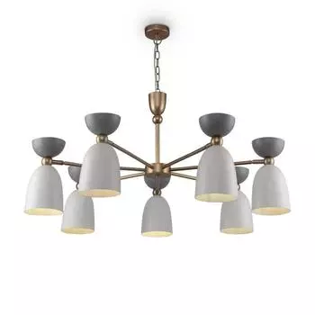 Светильник подвесной Maytoni MOD113PL-07W, 7хE14, 40Вт, 95х95х146 см, цвет белый