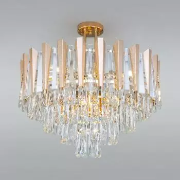 Люстра Coda, 9x60Вт E14, цвет золото