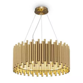 Светильник подвесной Maytoni MOD136PL-06BS, 6хE27, 60Вт, 50х50х172 см, цвет латунь