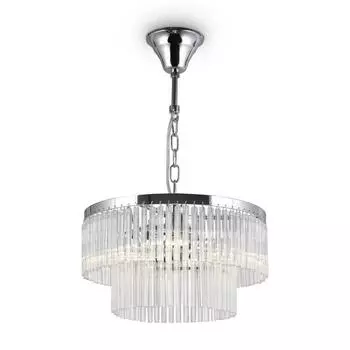 Светильник подвесной Maytoni MOD093PL-04CH, 4хE14, 40Вт, 35х35х99 см, цвет хром