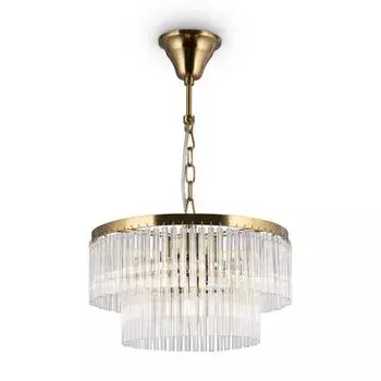 Светильник подвесной Maytoni MOD093PL-04BS, 4хE14, 40Вт, 35х35х99 см, цвет латунь